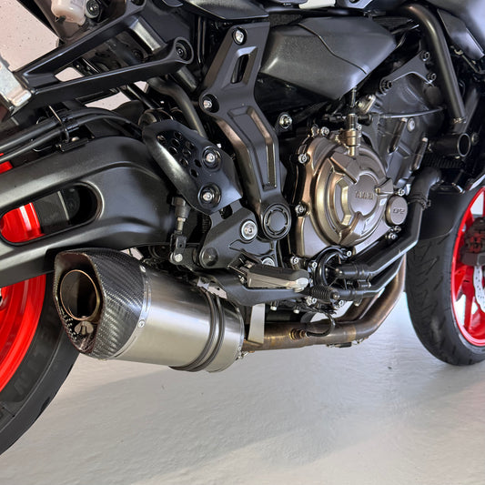 Yamaha Mt07 | Aftermarket uitlaat