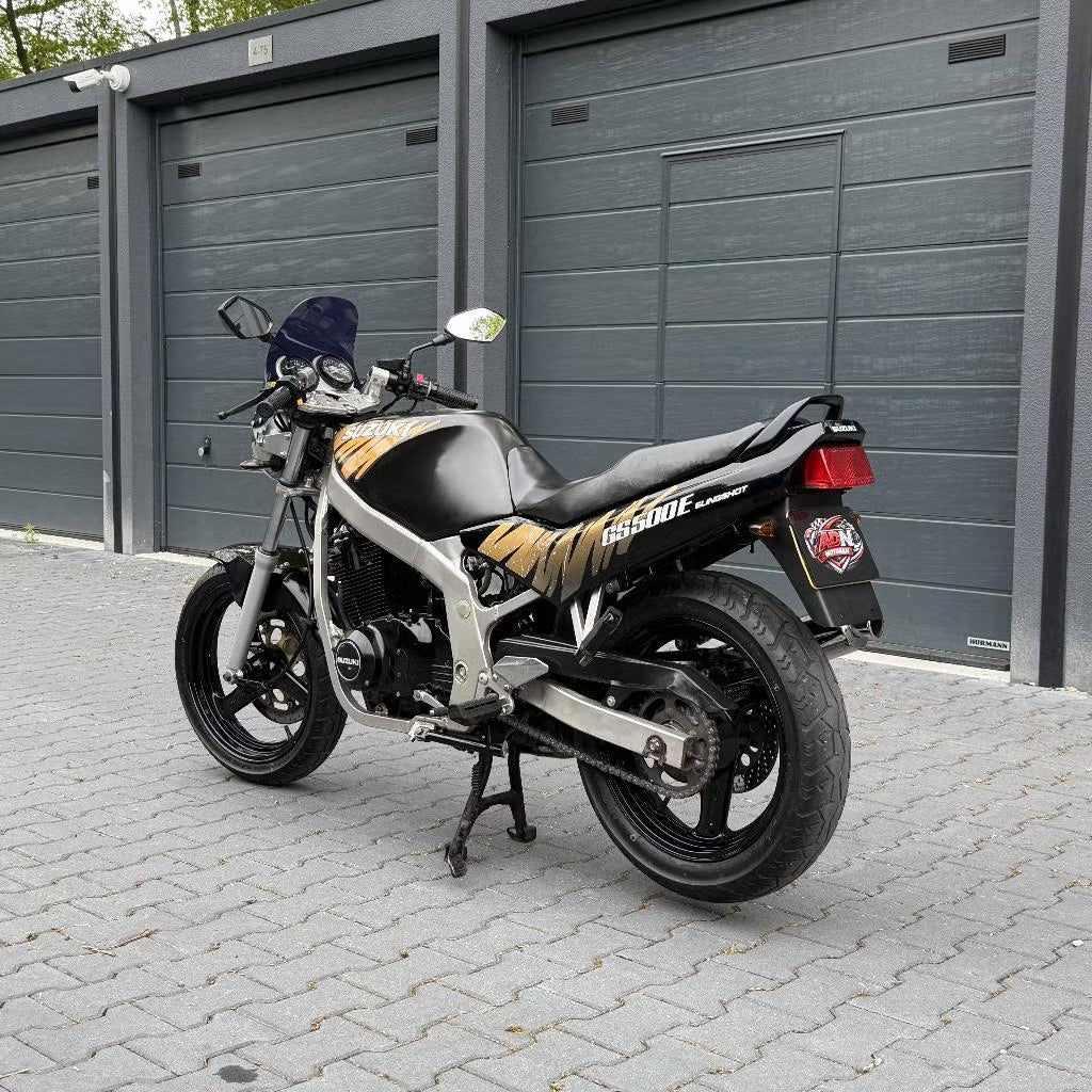 Suzuki Gs500 E | A2 | Met RVS uitlaat